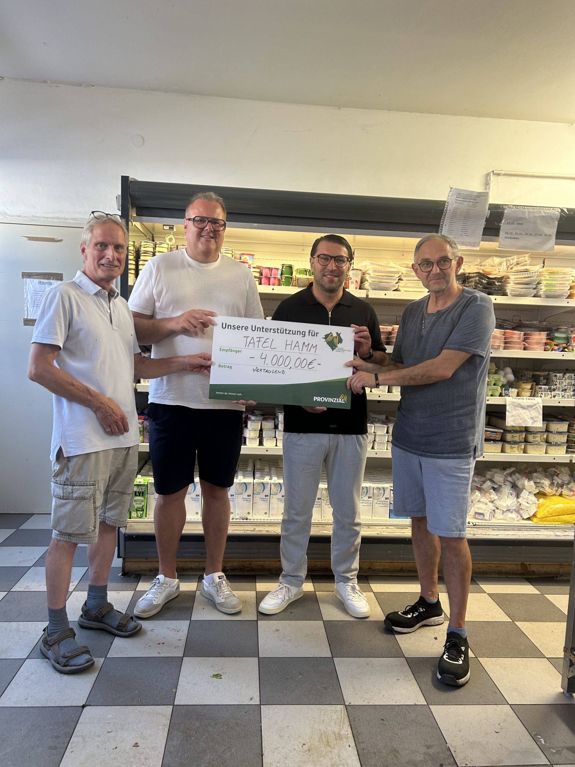 Verein „Provinzialer helfen – Westfalen-Lippe e.V.“ spendet